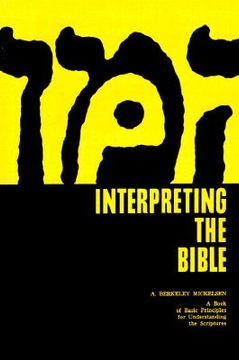 portada Interpreting the Bible (en Inglés)
