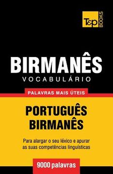 portada Vocabulário Português-Birmanês - 9000 palavras mais úteis (en Portugués)