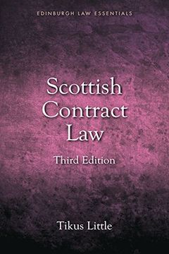 portada Scottish Contract law Essentials: Your Guide to the Rules and Principles of the law of Contract From a Scots law Perspective (Scottish law Essentials) (in English)