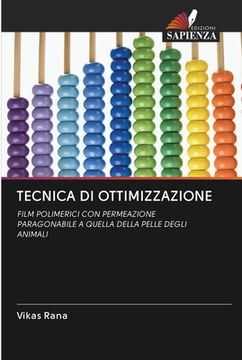 portada Tecnica Di Ottimizzazione (en Italiano)
