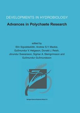 portada advances in polychaete research (en Inglés)