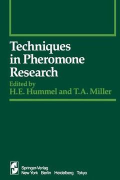 portada techniques in pheromone research (en Inglés)