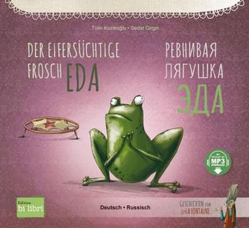 portada Der Eifersüchtige Frosch Eda. Deutsch-Russisch