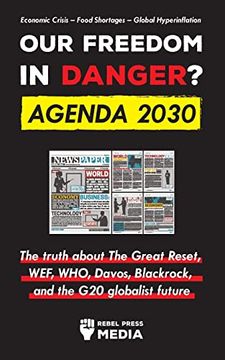portada Our Future in Danger? Agenda 2030: The Truth About the Great Reset; Wef; Who; Davos; Blackrock; And the g20 Globalist Future Economic Crisis - Food Shortages - Global Hyperinflation (in English)