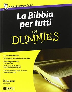 portada La Bibbia per tutti For Dummies