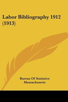 portada labor bibliography 1912 (1913) (en Inglés)