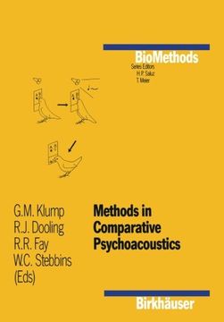 portada Methods in Comparative Psychoacoustics (Biomethods)