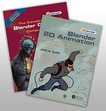 portada 'the Complete Guide to Blender Graphics' and 'blender 2d Animation': Two Volume set (in English)