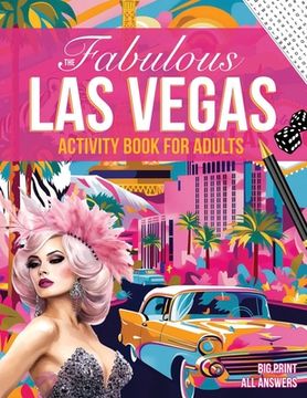 portada The Fabulous Las Vegas Activity Book for Adults (en Inglés)