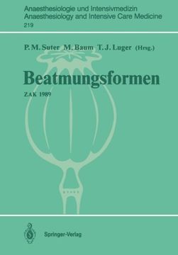 portada Beatmungsformen: ZAK 1989 (Anaesthesiologie und Intensivmedizin   Anaesthesiology and Intensive Care Medicine) (German Edition)