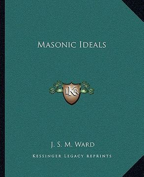 portada masonic ideals (en Inglés)