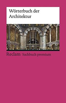 portada Wörterbuch der Architektur (Reclams Universal-Bibliothek) (in German)