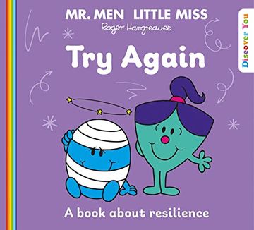 portada Mr. Men Little Miss: Try Again: A new Children’S Book for 2022 About Resilience (Mr. Men and Little Miss Discover You! ) (in English)