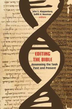 portada editing the bible: assessing the task past and present (en Inglés)
