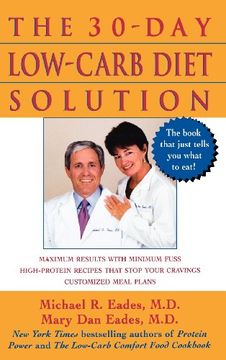 portada The 30-Day Low-Carb Diet Solution (in English)