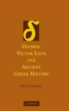 portada Olympic Victor Lists and Ancient Greek History (en Inglés)