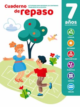 portada Cuaderno de Repaso Luminiscente 7 Años (in Spanish)