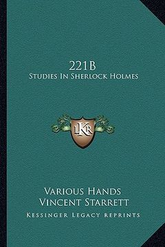 portada 221b: studies in sherlock holmes (in English)
