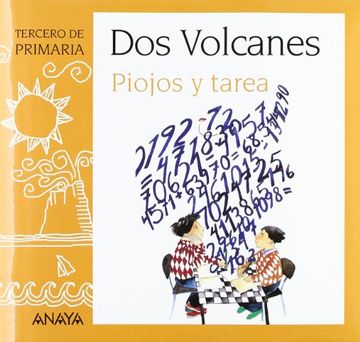 portada Blíster  " Piojos y tarea "  3º de Primaria (Canarias) (Literatura Infantil (6-11 Años) - Plan Lector Dos Volcanes (Canarias))