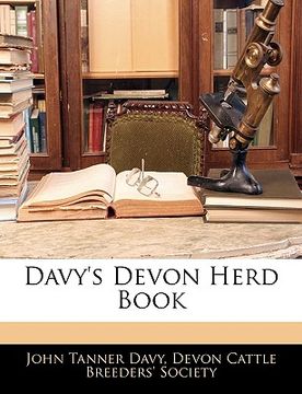 portada davy's devon herd book (en Inglés)