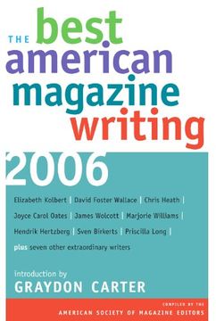 portada The Best American Magazine Writing 2006 