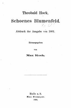 portada Theobald Hock, Schoenes Bluemenfeld (en Alemán)