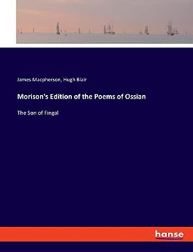 portada Morison's Edition of the Poems of Ossian the son of Fingal 