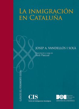 portada La Inmigración en Cataluña (in Spanish)