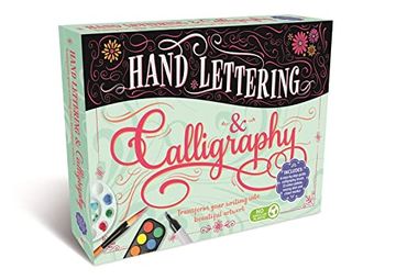 portada Hand Lettering & Calligraphy: Trend box Sets Adult (English Educational Books) 