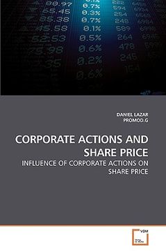 portada corporate actions and share price (en Inglés)