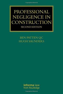 portada Professional Negligence in Construction (Construction Practice Series) (en Inglés)