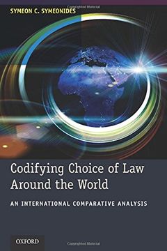 portada Codifying Choice of Law Around the World: An International Comparative Analysis
