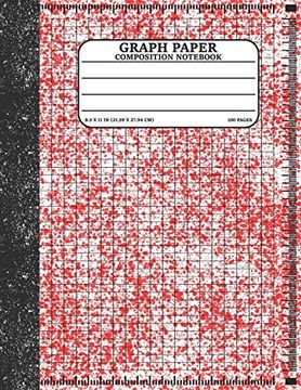 portada Graph Paper Composition Notebook: Math and Science Lover Graph Paper Cover Watercolor (Quad Ruled 4 Squares per Inch, 100 Pages) Birthday Gifts for Math Lover Teacher,Student Notebook (in English)