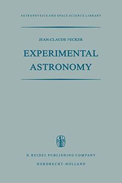 portada Experimental Astronomy: 18 (Astrophysics and Space Science Library) (en Inglés)
