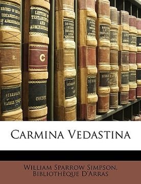 portada Carmina Vedastina (in Latin)