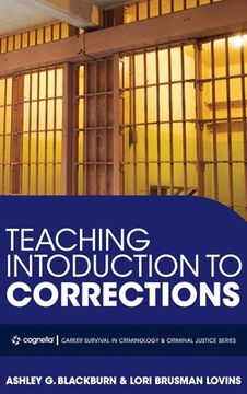 portada Teaching Introduction to Corrections (in English)