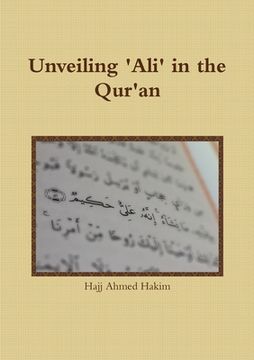 portada Unveiling 'Ali' in the Qur'an (in English)