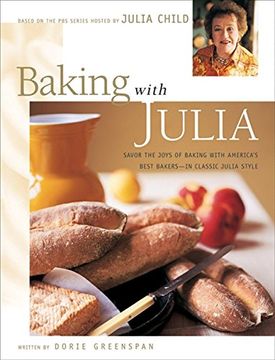 portada baking with julia,based on the pbs series hosted by julia child