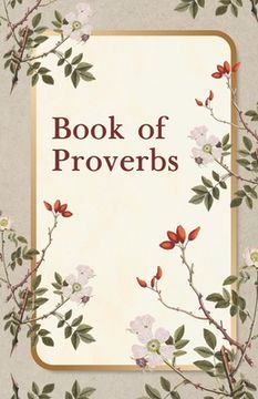 portada Book of Proverbs Paperback (en Inglés)