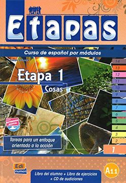 portada Etapas Level 1 Cosas - Libro del Alumno/Ejercicios + CD
