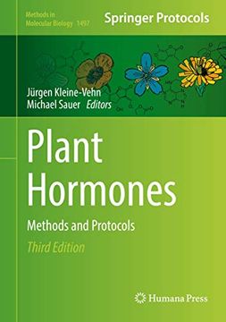 portada Plant Hormones: Methods and Protocols (Methods in Molecular Biology, 1497) (en Inglés)
