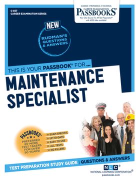 portada Maintenance Specialist (C-857): Passbooks Study Guide Volume 857