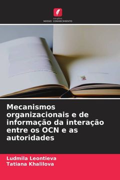 portada Mecanismos Organizacionais e de Informação da Interação Entre os ocn e as Autoridades