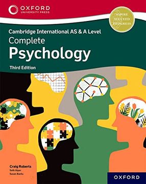 portada Psychology for Cambridge International as and a Level 3rd Edition (en Inglés)