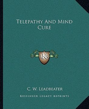 portada telepathy and mind cure (in English)