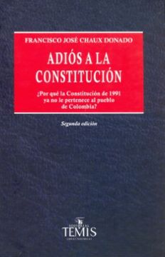 portada Adios a la Constitucion (in Spanish)