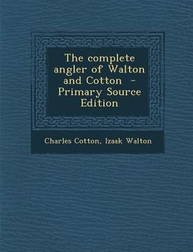 portada Complete Angler of Walton and Cotton (en Inglés)