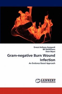 portada gram-negative burn wound infection (en Inglés)