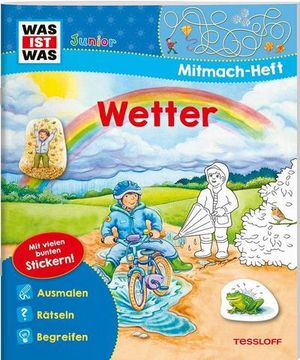 portada Was ist was Junior Mitmach-Heft Wetter (en Alemán)