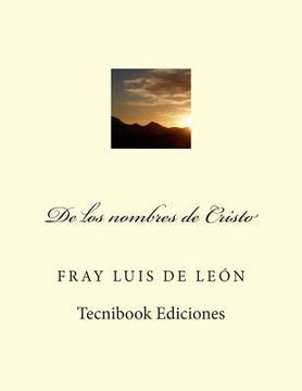 portada de Los Nombres de Cristo (in Spanish)